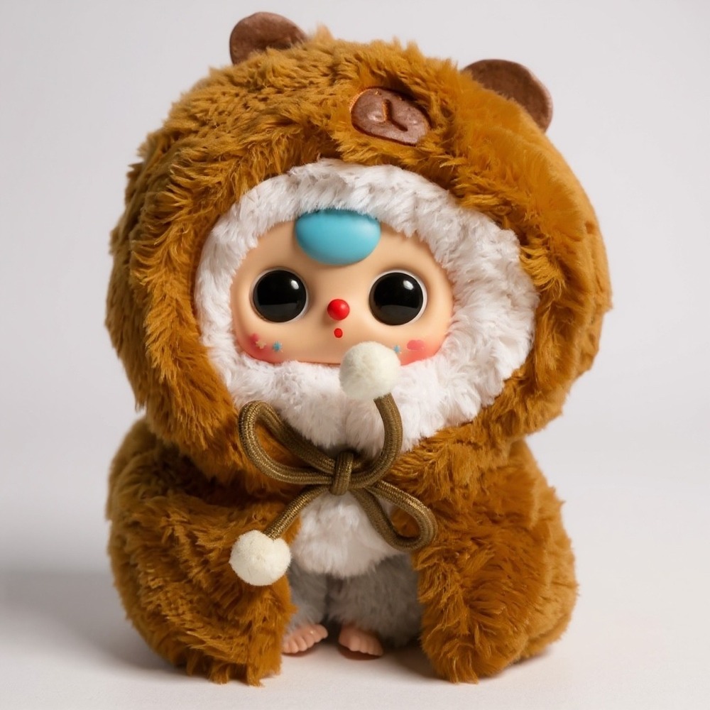 Baby Three I'm Not A Warrior Plush‎
